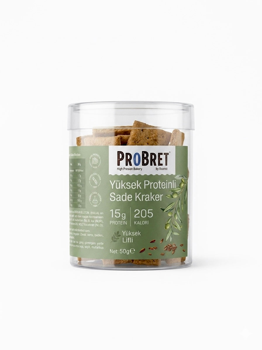 Yüksek Proteinli Sade Kraker